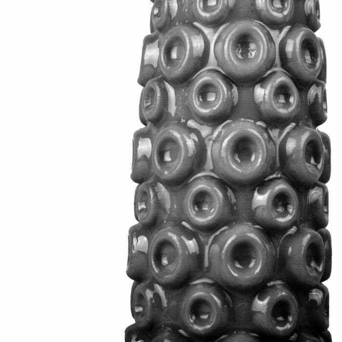 Sinnovator The Textured One Platinum Silicone Dildo 6 Inches to 13.4 Inches (4 Sizes) | UberKinky